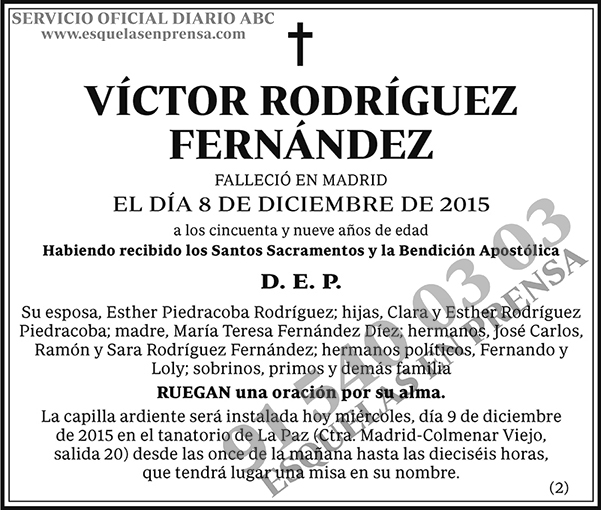 Victor Rodríguez Fernández